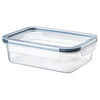 IKEA 365+, Food container with lid, rectangular/plastic, 1.0 l